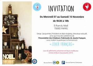 Invitation Jouer Français