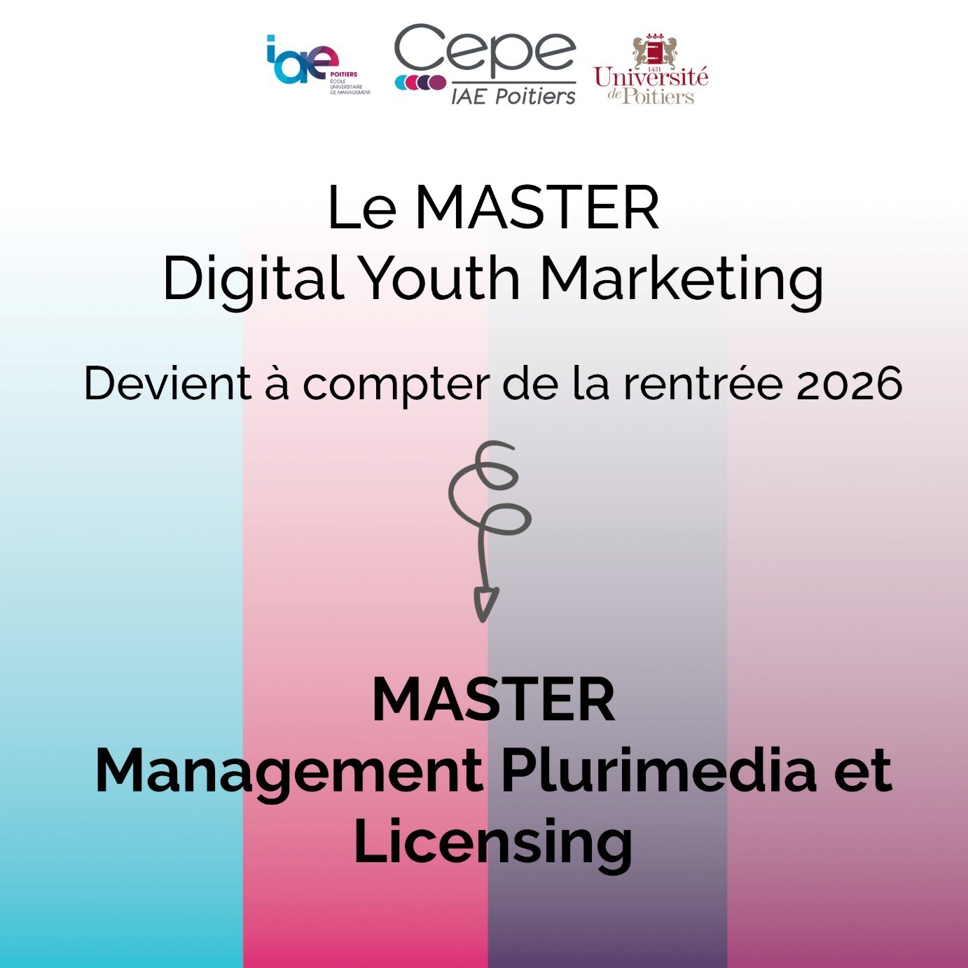 Changement  nom master CEPE