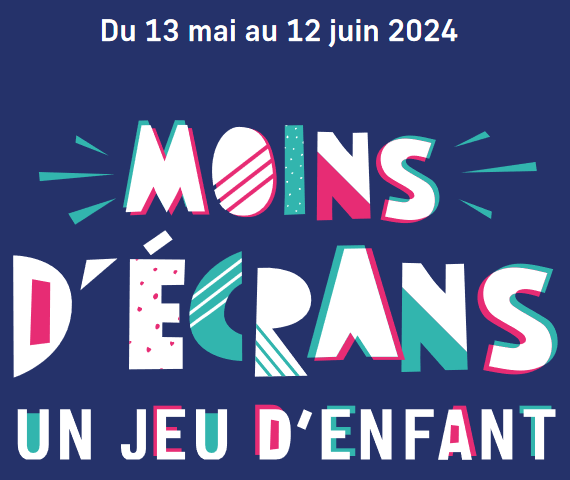 moins d'écrans affiche